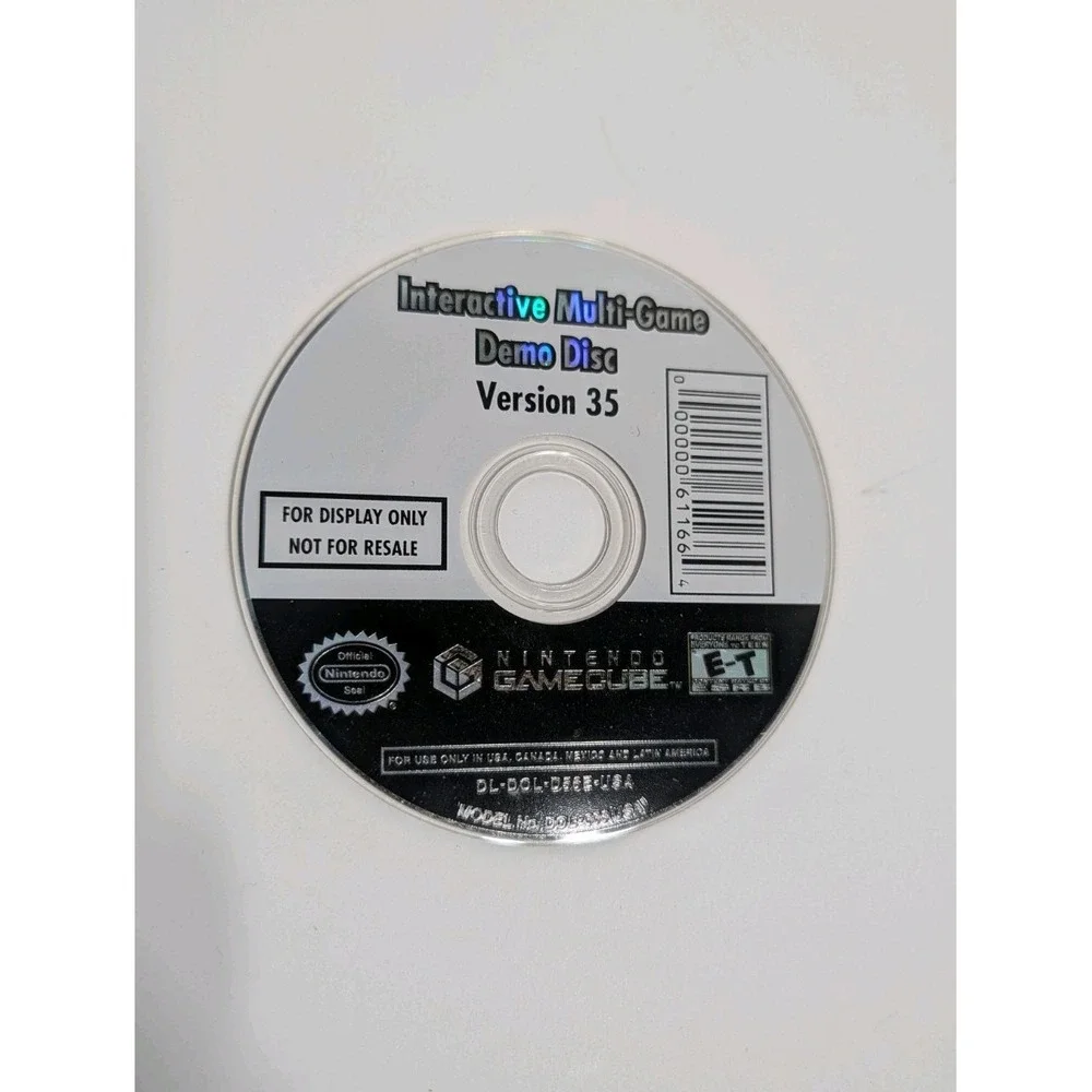 Interactive Multi-Game Demo Disc Version 35 – Nintendo GameCube – Disc Only
